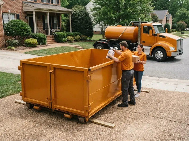 15-Yard Roll-Off Dumpster Rental in Richmond, VA