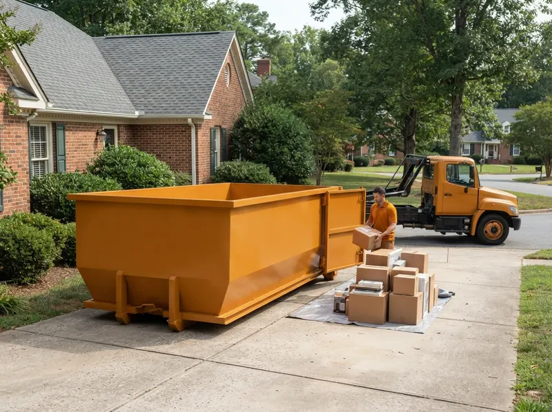 20-Yard Standard Roll-Off Dumpster in Richmond, VA